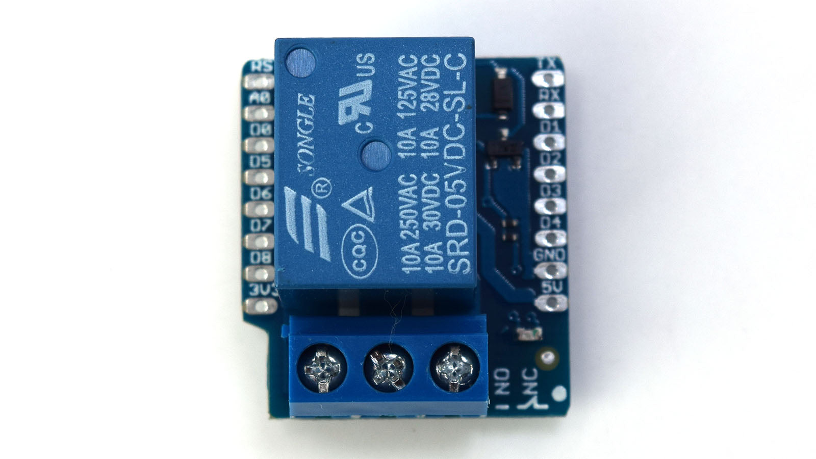 Relay Shield for D1 Mini