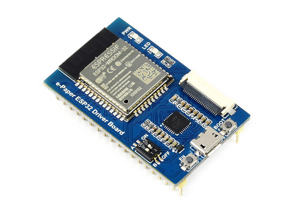 Universal e-Paper Raw Panel Driver Board - ESP32 WiFi and Bluetooth Support