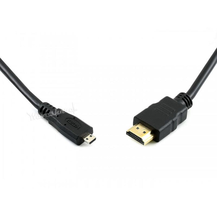 HDMI to Micro HDMI Cable for Raspberry Pi 4B – RoHS Compliant