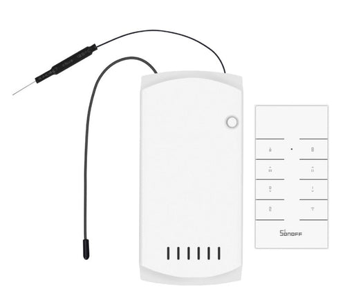 SONOFF iFan04-L Smart Wi-Fi och RF-kontroll för takfläkt med ljus (110V)
