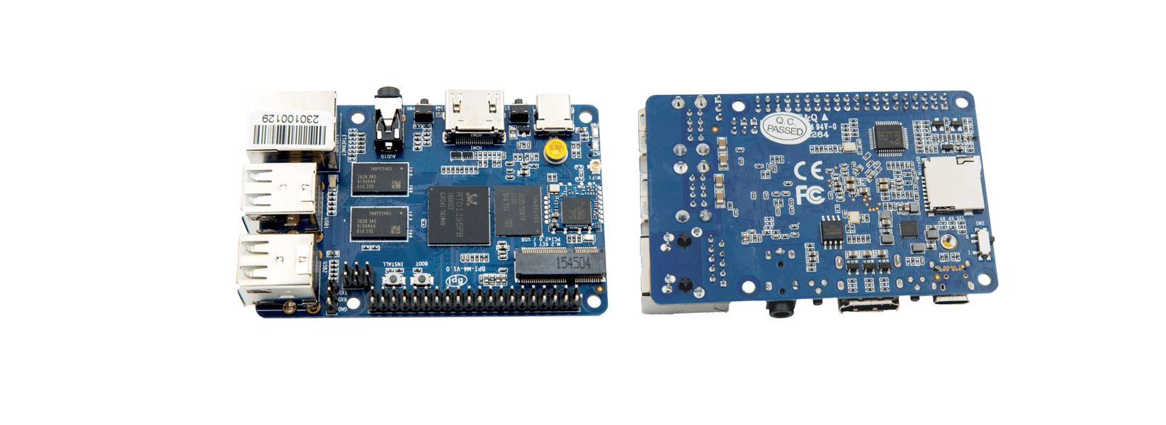 Banana Pi M4 aka BPIM4 2GB RAM 8GB eMMC (Realtek QuadCore RTD1395