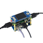 Power over Ethernet PoE USB HUB HAT for Raspberry Pi Zero, W and WH 802.3af Compatible