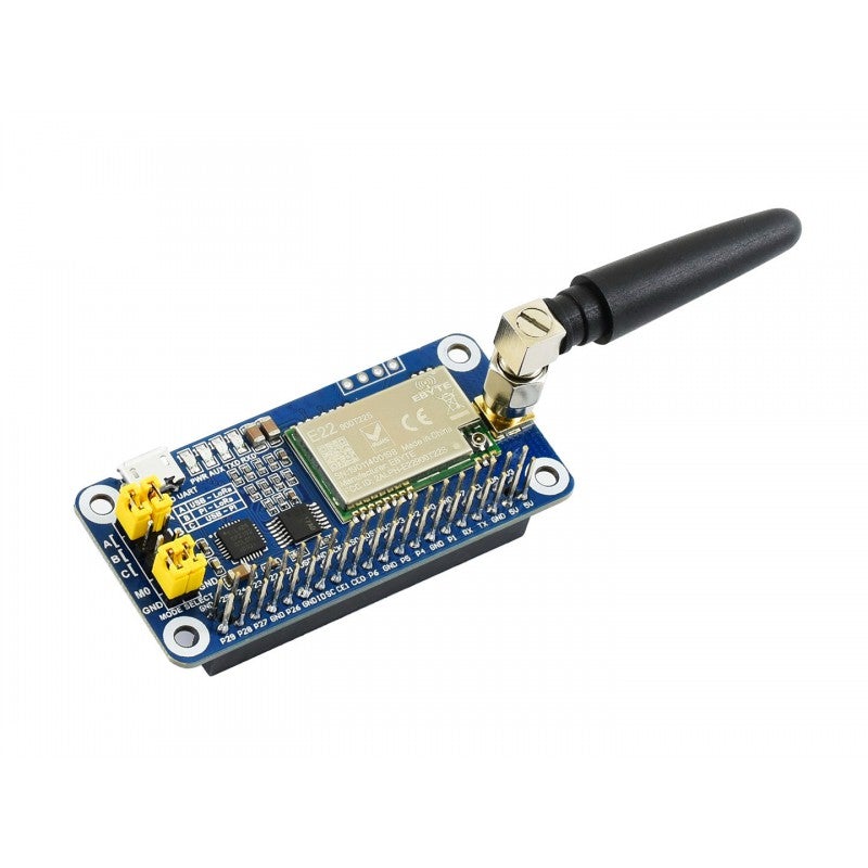 SX1262 868MHz LoRa HAT for Raspberry Pi – Europe, Africa, Asia